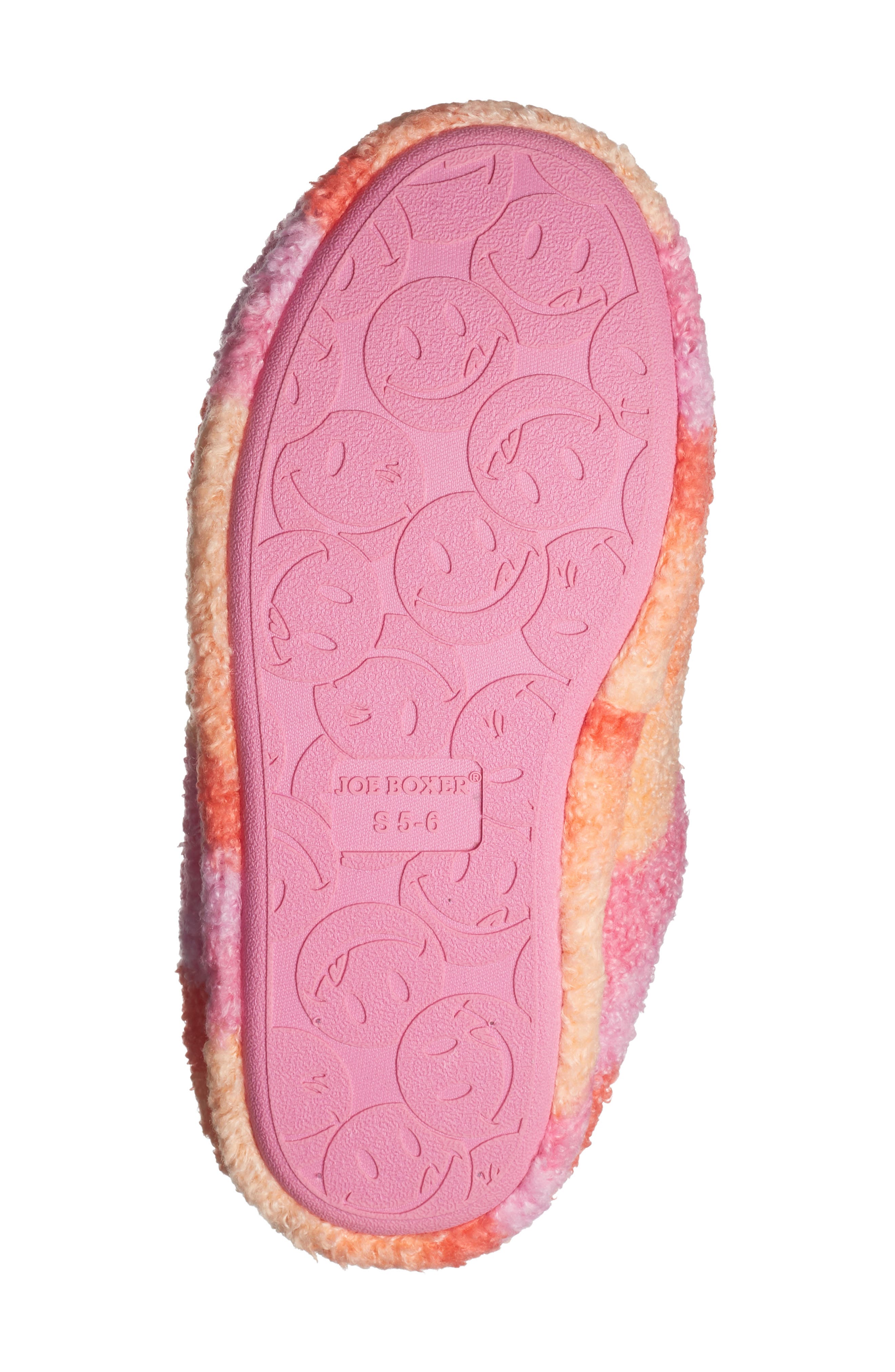 JOE BOXER Faux Fur Clog Slipper, Alternate, color, Pink