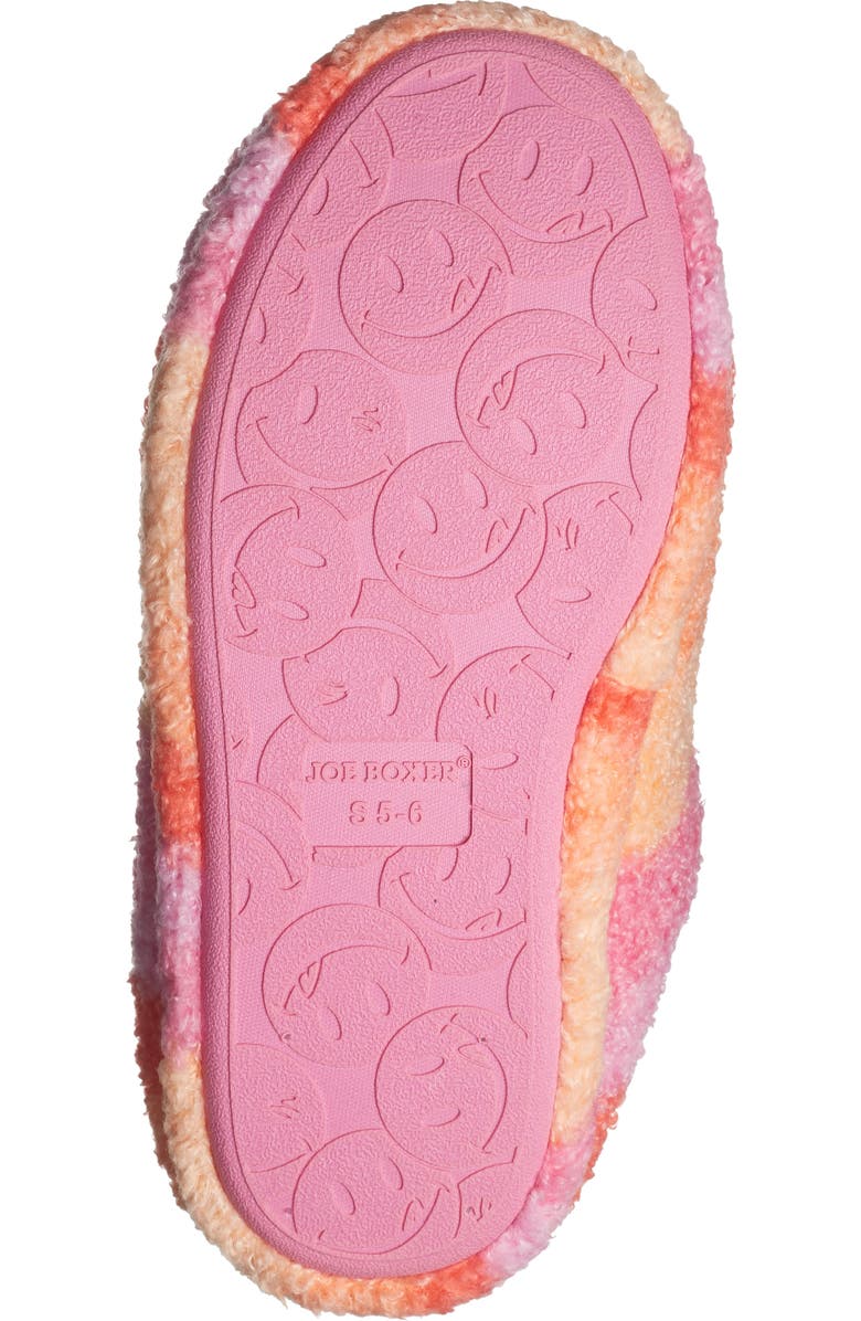 JOE BOXER Faux Fur Clog Slipper, Alternate, color, Pink