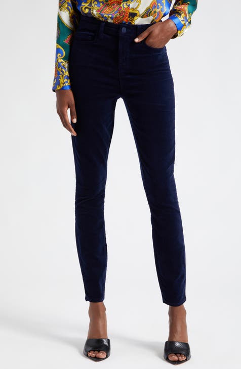 Monique Ultrahigh Waist Skinny Jeans (Noir)