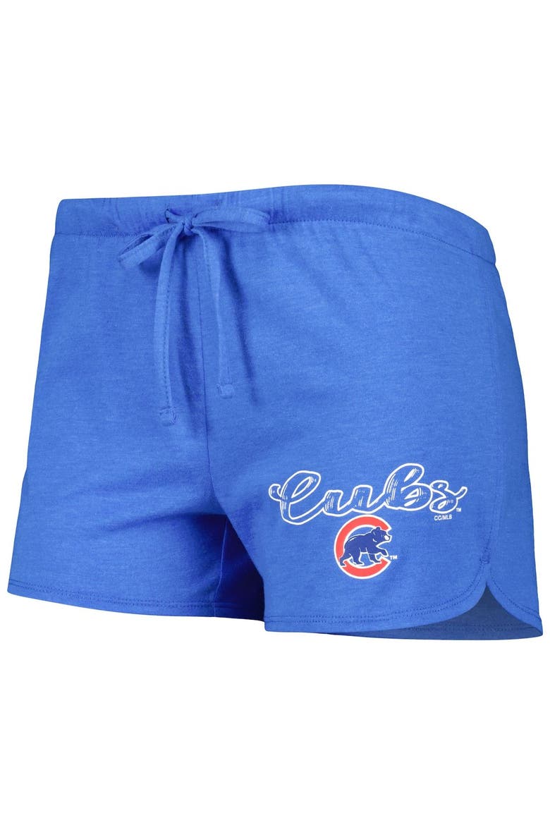 Women's Concepts Sport Royal Chicago Cubs Billboard Racerback Tank & Shorts Sleep Set, Alternate, color, Royal
