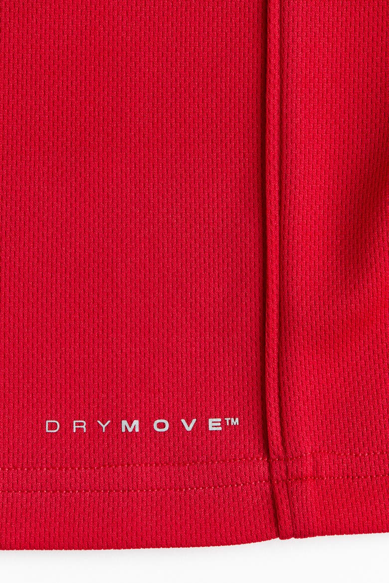 Regular Fit Printed Football Shirt With Drymove, Alternate, color, Red/Canada