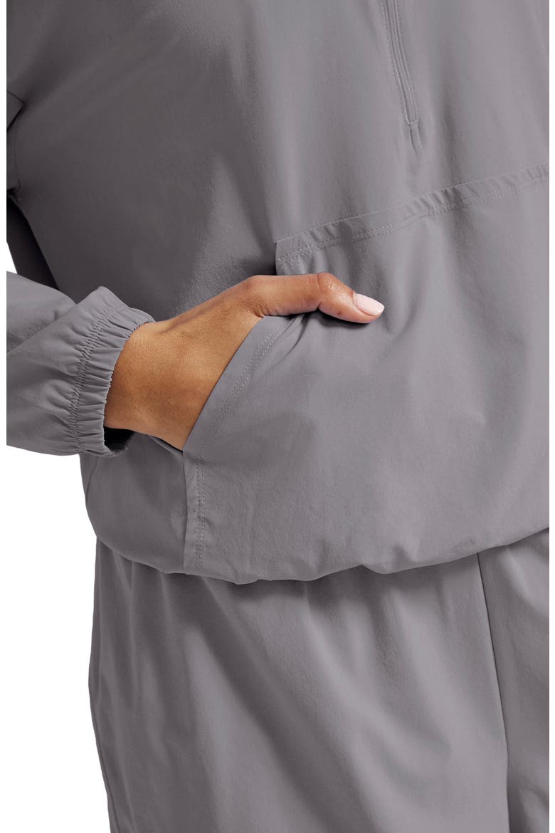 In Stride Half Zip Pullover, Alternate, color, CLOUD GRAY