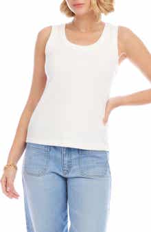 Scoop Neck Rib Tank