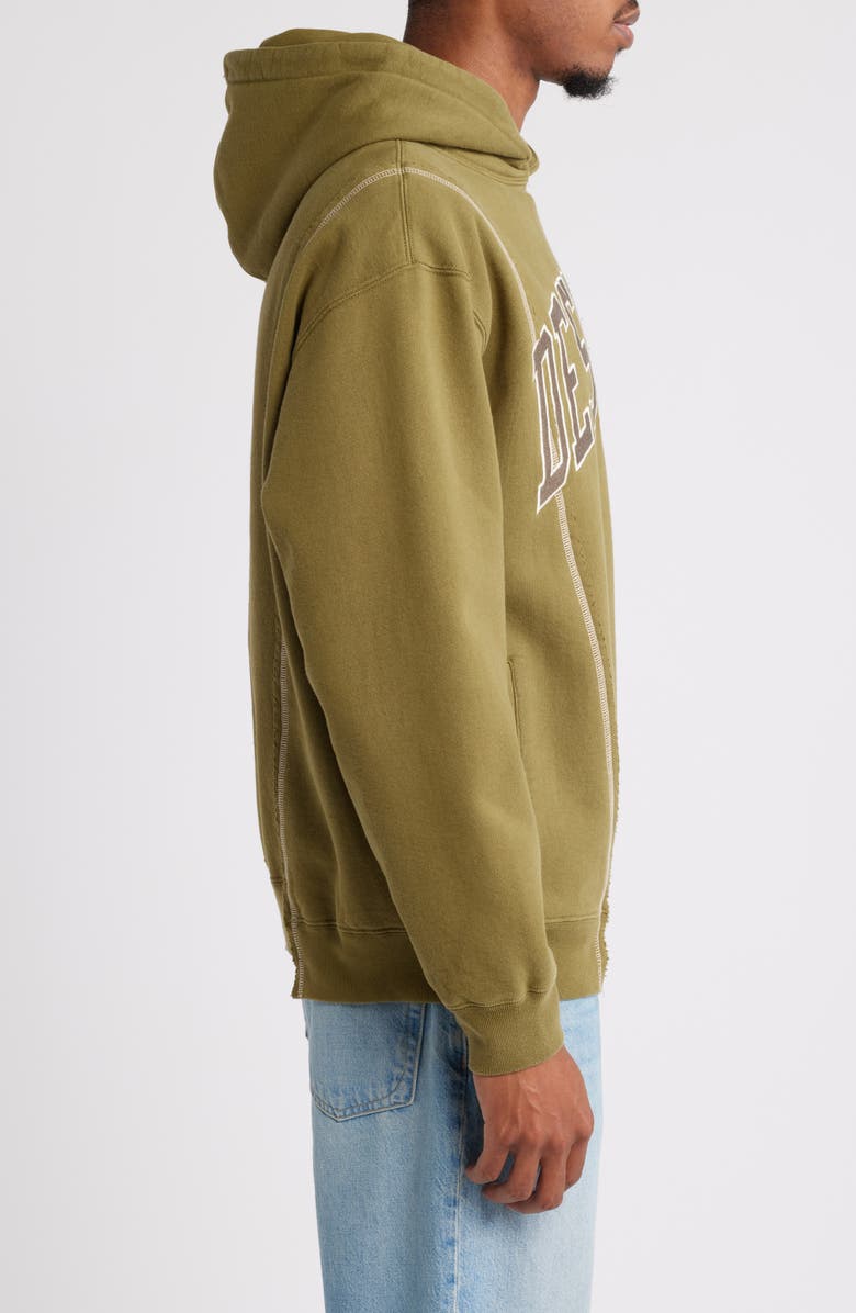 MARKET Designer Split Detail Hoodie, Alternate, color, 