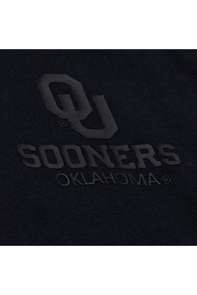 Men's Mitchell & Ness  Black Oklahoma Sooners Monochrome Icon T-Shirt, Alternate, color, Black