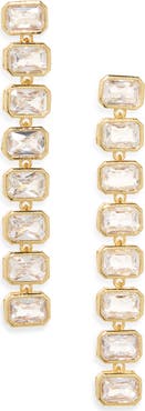 EYE CANDY LOS ANGELES Delphina Crystal Drop Earrings