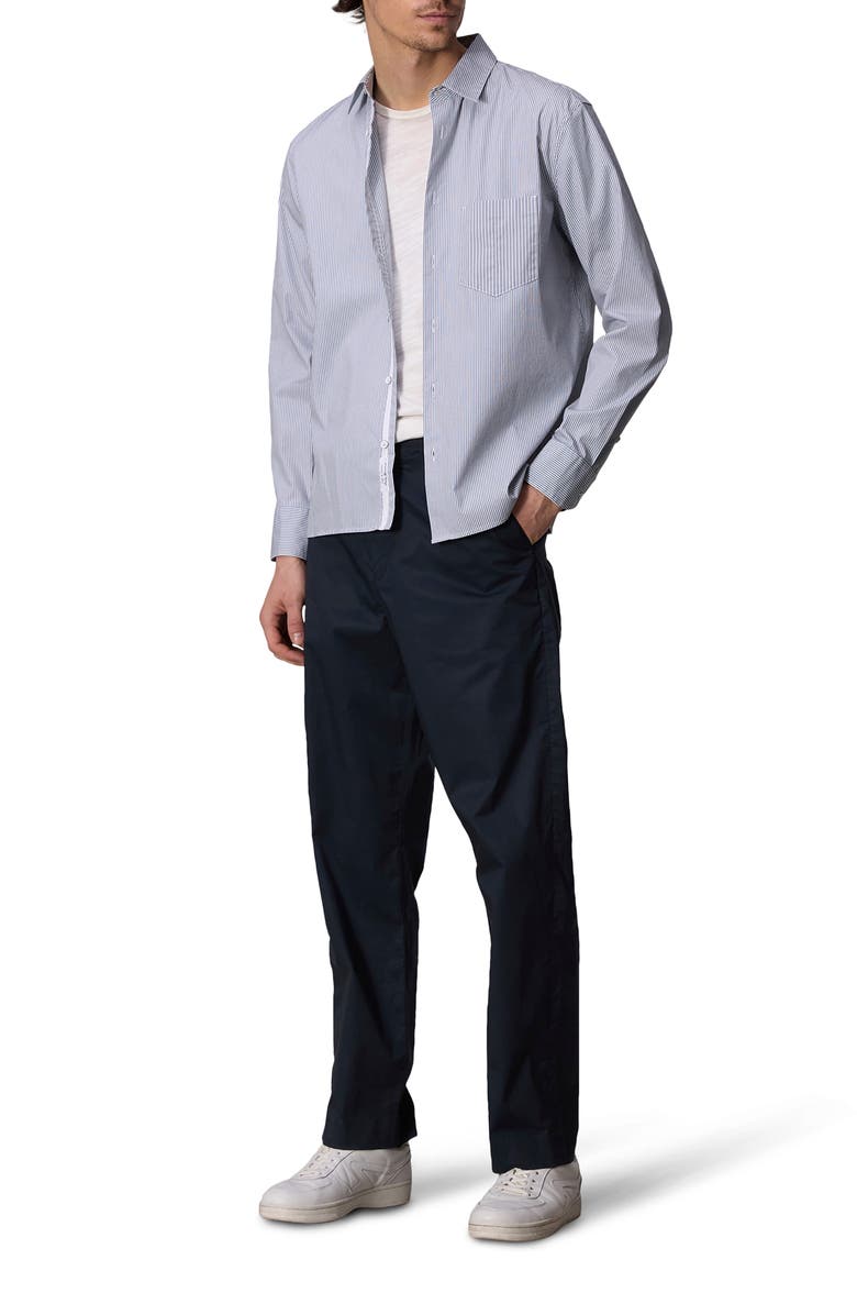 rag & bone Bradford Stretch Poplin Pants, Alternate, color, Salute