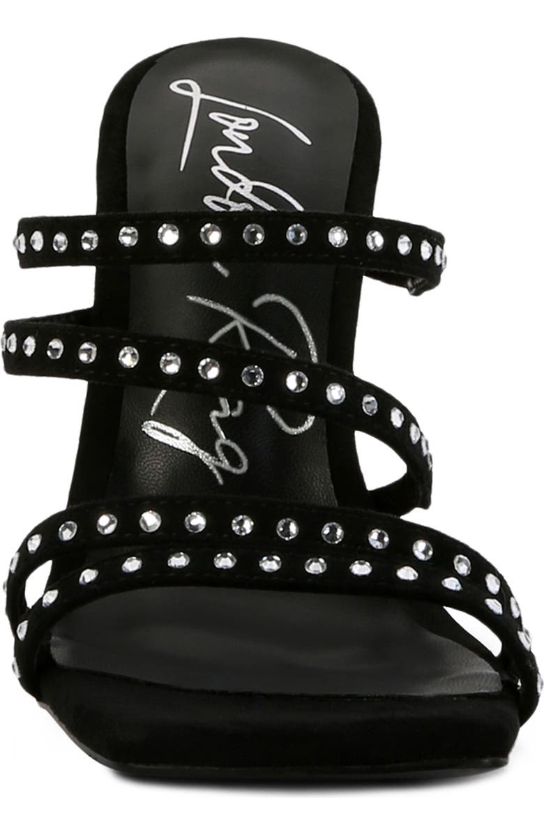 LONDON RAG Face Me Studded Slide Sandal, Alternate, color,