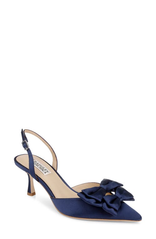 Badgley Mischka Collection Giovanna Slingback Pointed Toe Pump