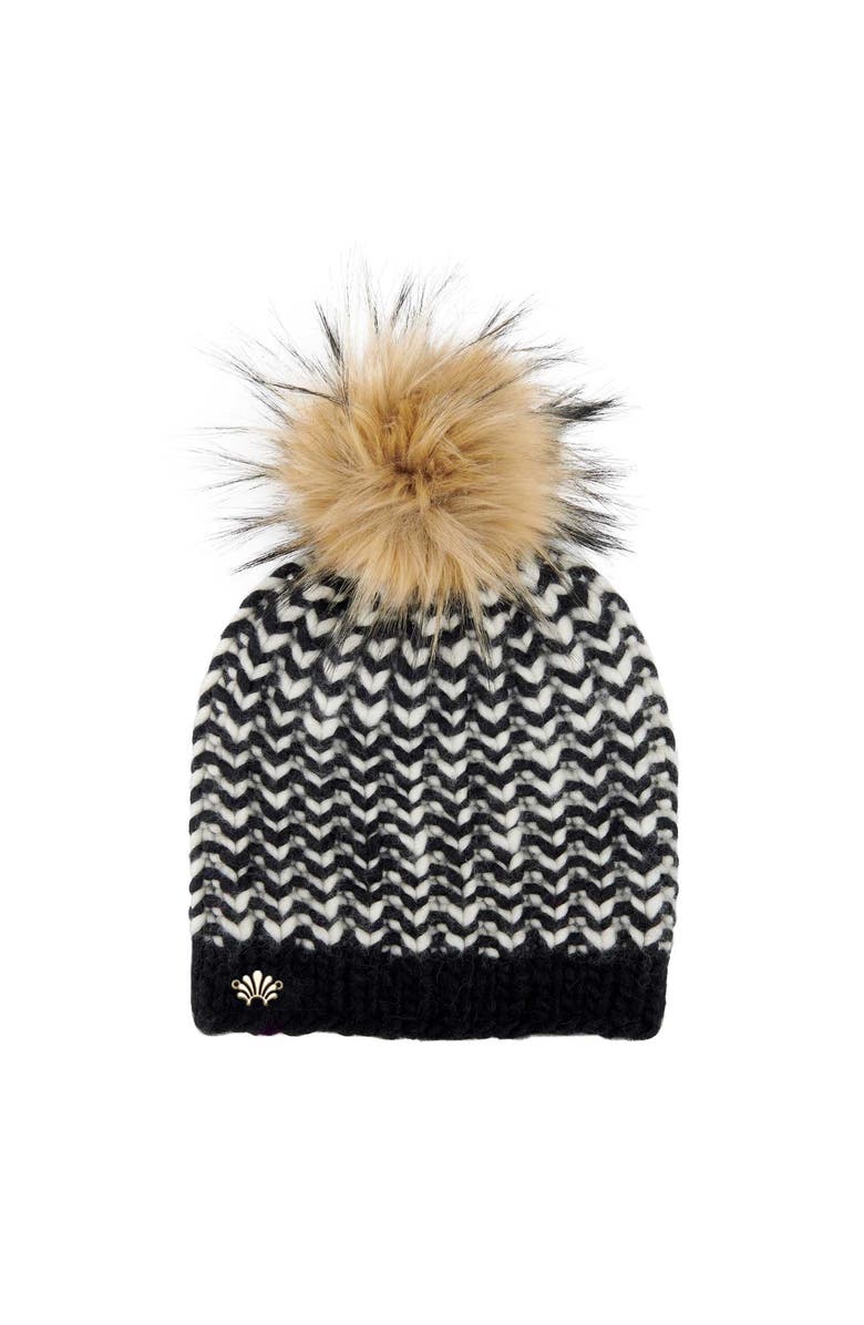 Lele Sadoughi Blacklist Foster Beanie, Main, color, Blacklist 001