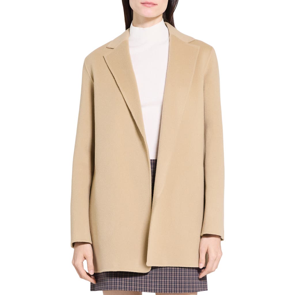 Theory Clairene Wool & Cashmere Jacket In Neutral