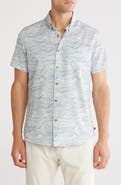 Union Print UB Tech Short Sleeve Stretch Aero Mesh Button-Up Shirt