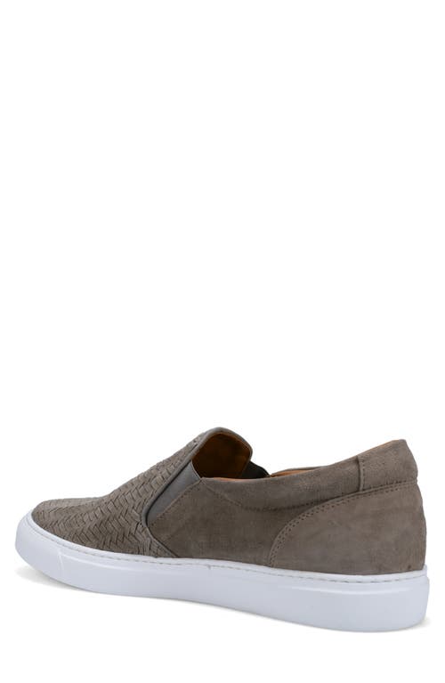 Ron White Rex Woven Slip-on Sneaker In Gray