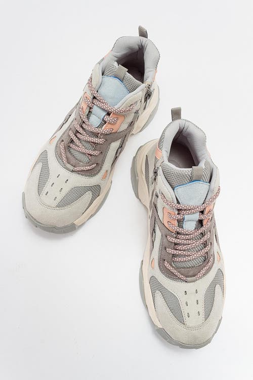 Prologue Shoes Lowel Sneaker Boot In Gray