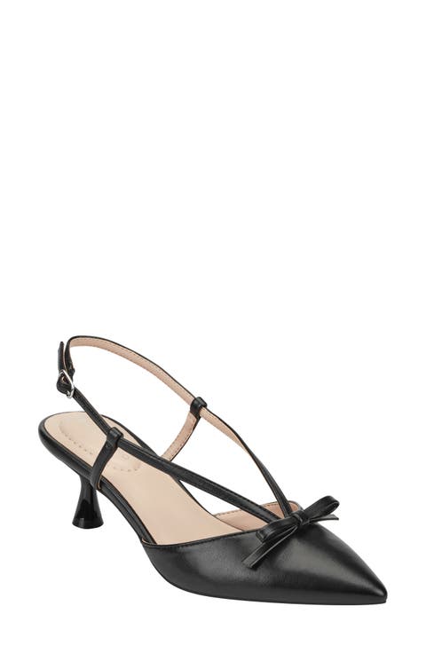 Macruz Bow Slingback Pump (Women)