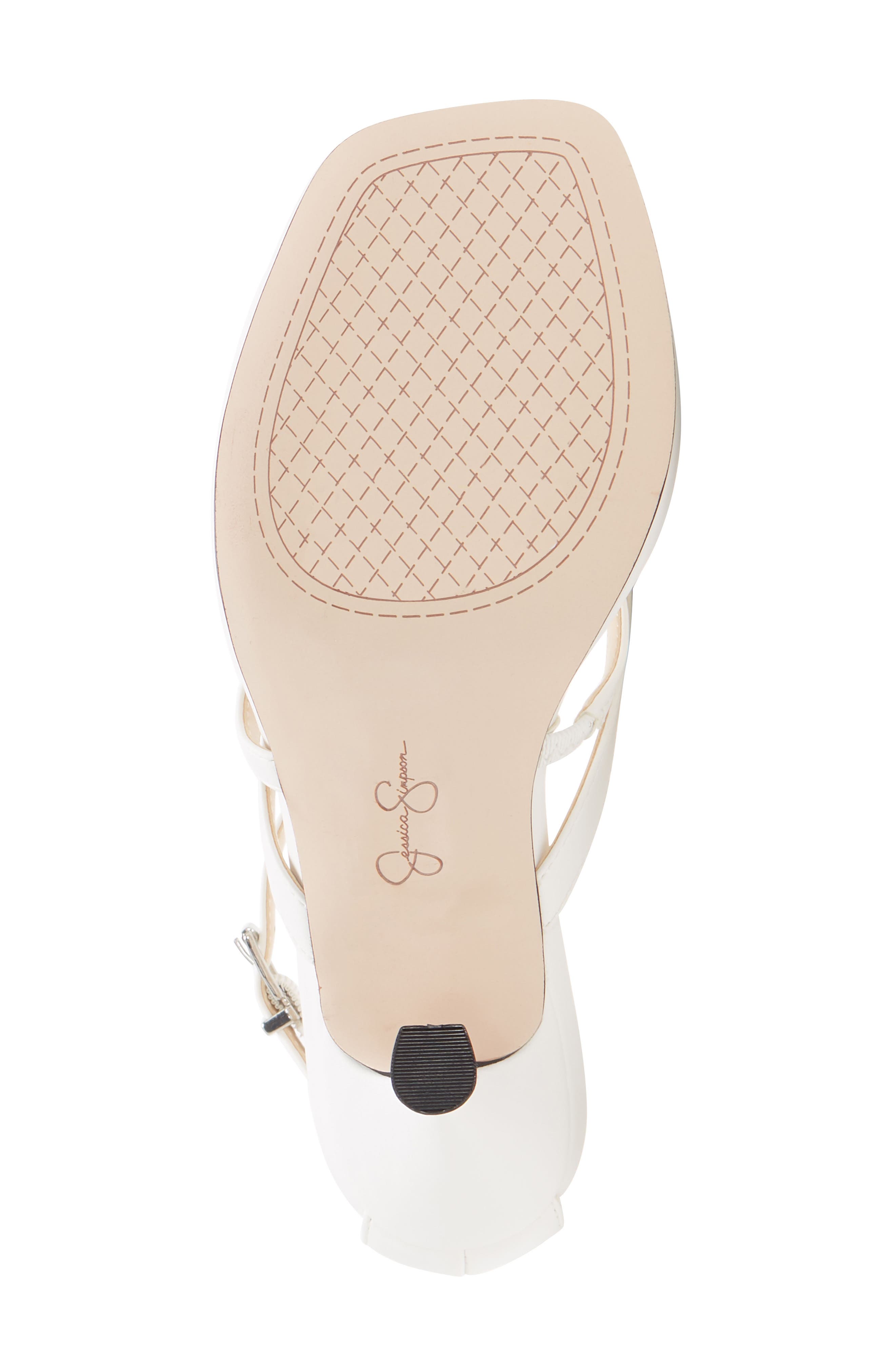 Opral Sandal, Alternate, color, BRIGHT WHITE FAUX LEATHER