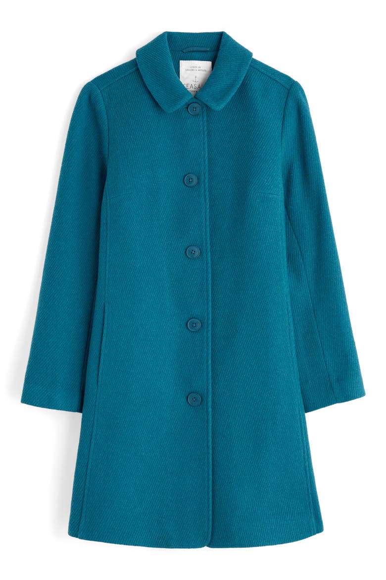 Wood Cabin Coat, Alternate, color, TEAL
