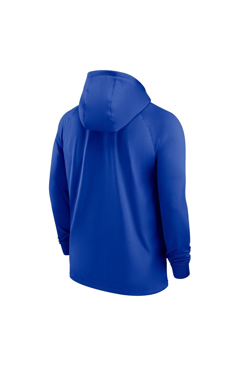 Nike Men's Nike Blue England National Team Strike Raglan Hoodie Full-Zip Track Jacket, Alternate, color, Blue