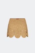 SIMONMILLER Crochet Beep Beep Mini Skirt