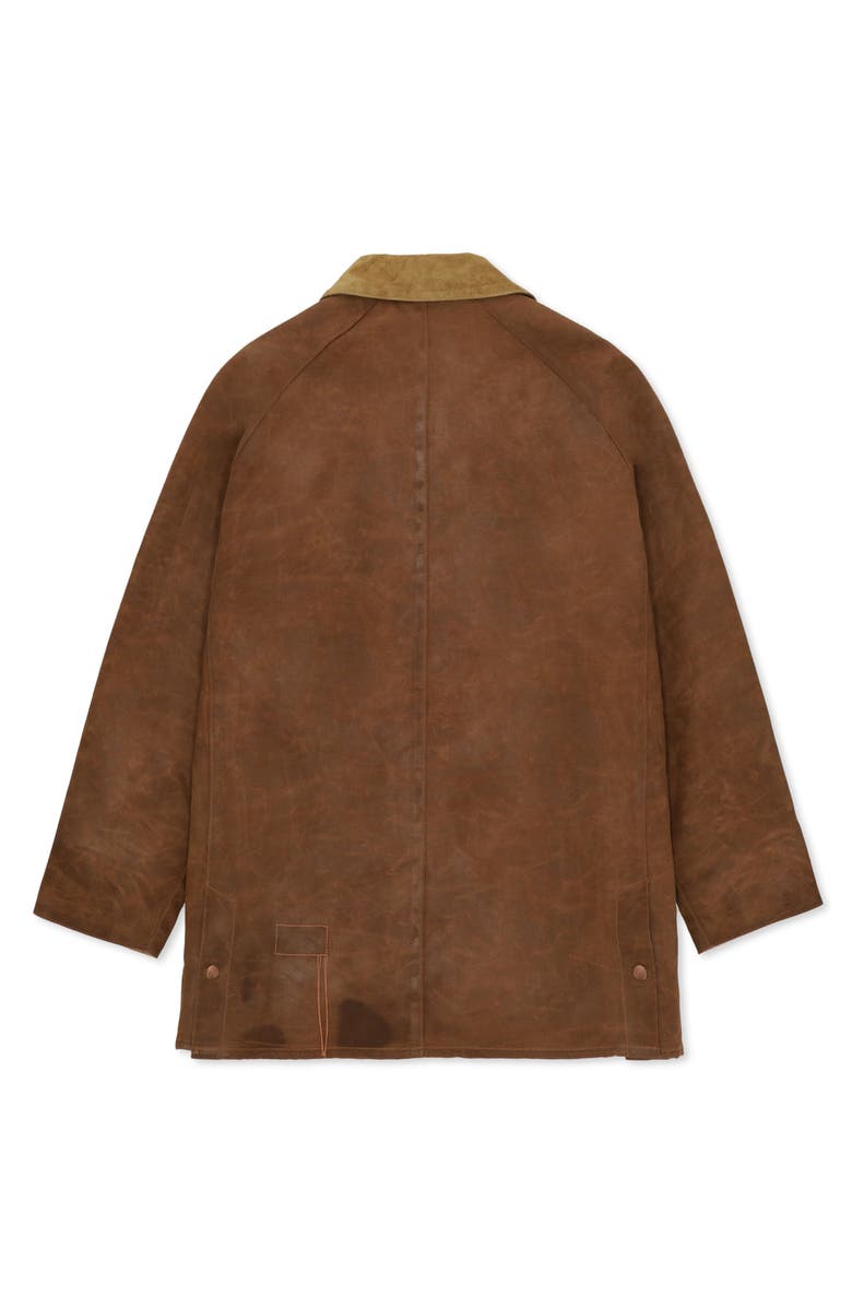 Fortela WFloriane Waxed Cotton Jacket, Alternate, color, Brown