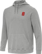 ANTIGUA Men's Antigua Heather Gray Syracuse Orange Cloud Pullover Hoodie