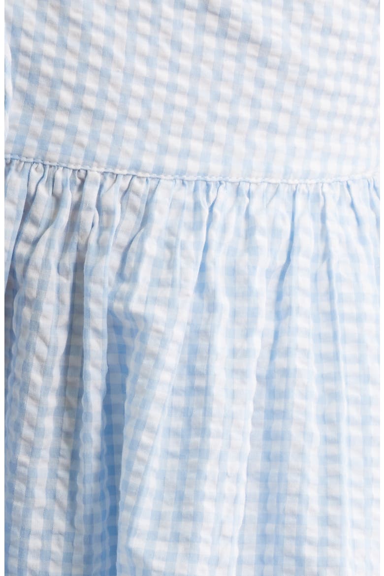Khloe Plaid Halter Minidress, Alternate, color, MORNING COAST