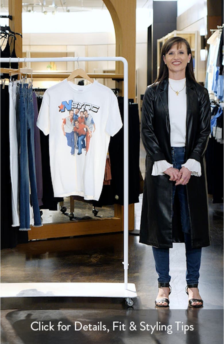 Oversize NSYNC Boyfriend Graphic T-Shirt, sales video thumbnail