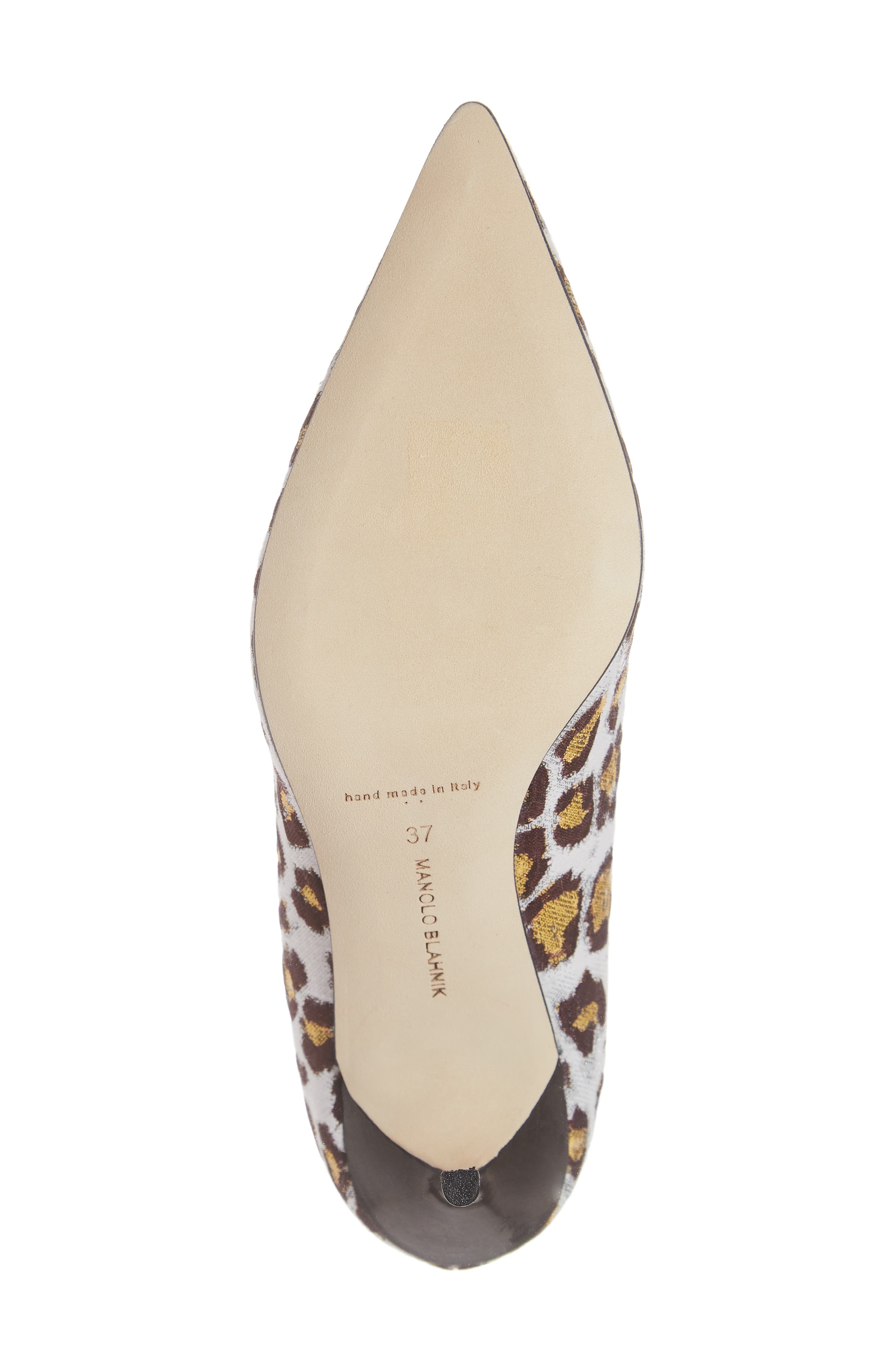 Manolo Blahnik Pointy Toe Pump, Alternate, color, 