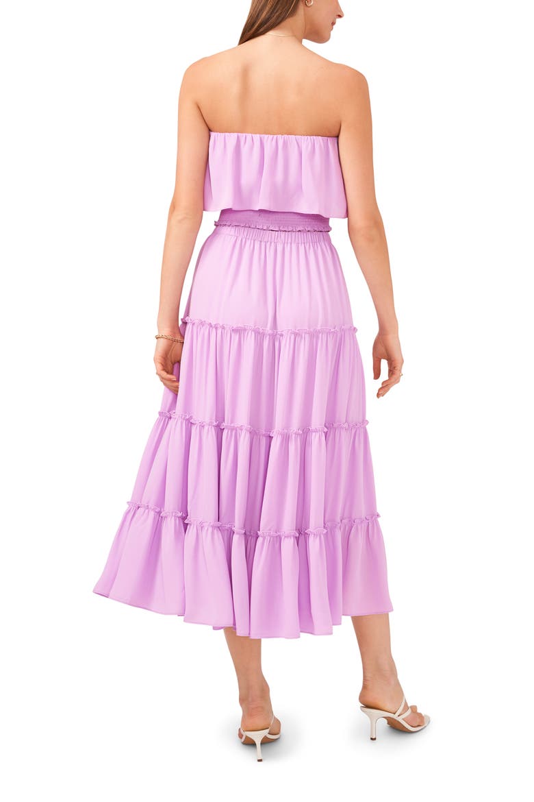 Tiered Maxi Skirt, Alternate, color, VIOLET PURPLE