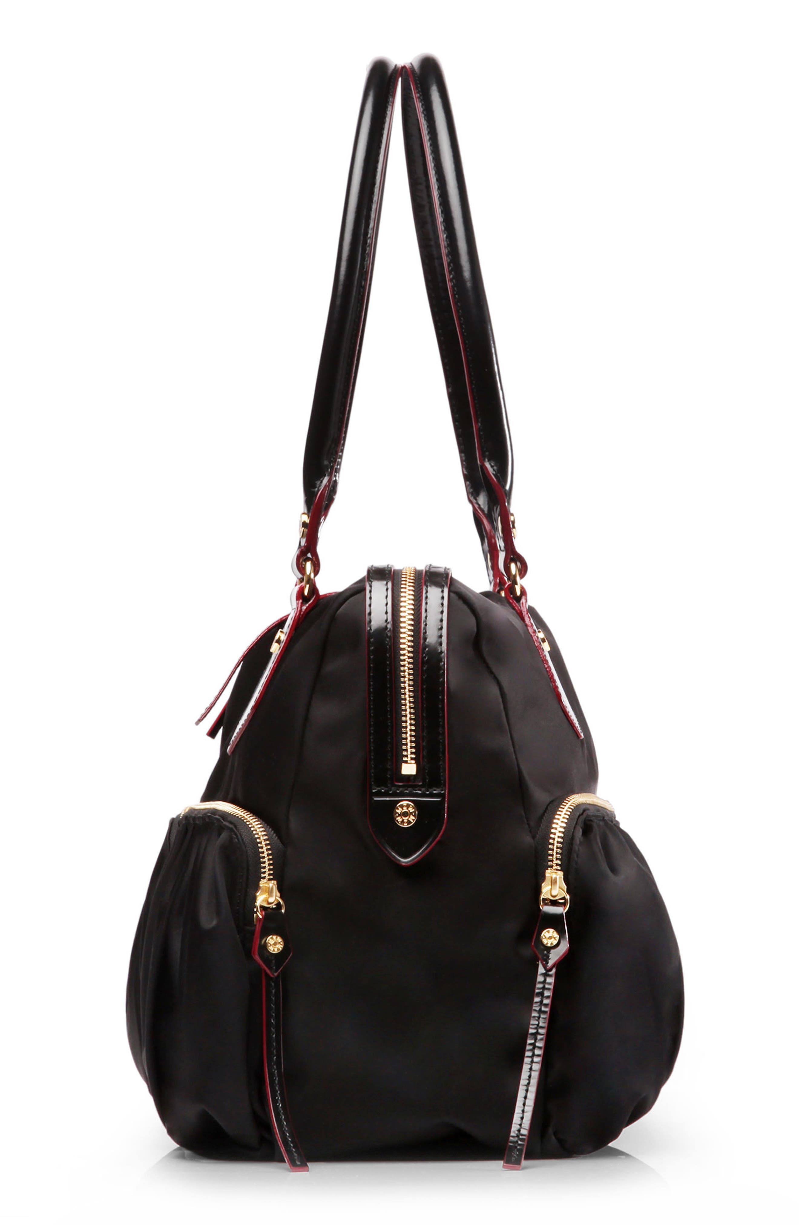 MZ Wallace 'Jane' Bedford Nylon Handbag, Alternate, color, 