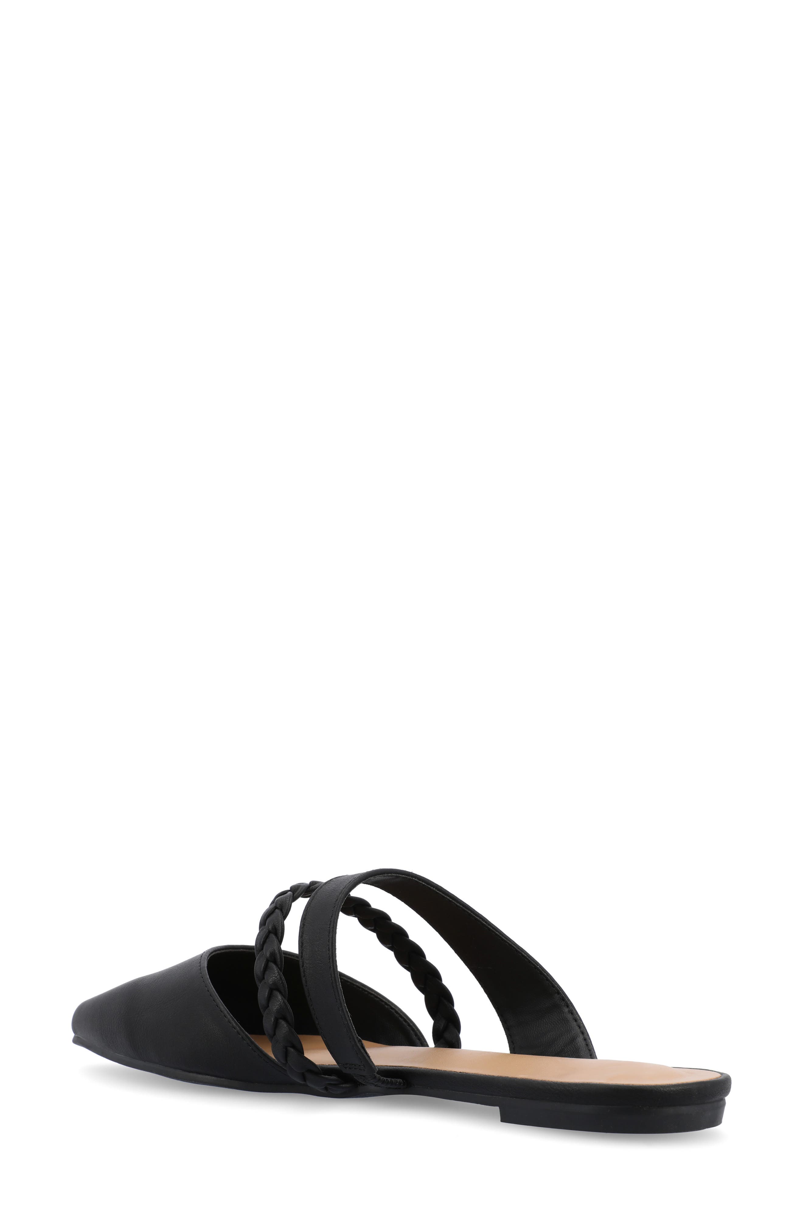 Journee Collection Olivea Mule - Narrow Width, Alternate, color, Black