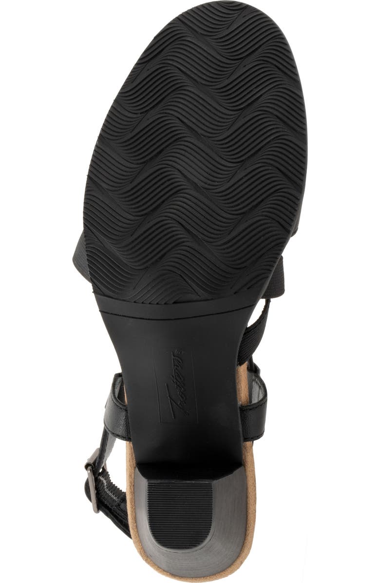 Trotters Meadow Ankle Strap Sandal, Alternate, color, Black