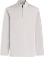 Bugatchi Soft Touch Quarter Zip Pullover