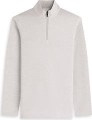 Bugatchi Soft Touch Quarter Zip Pullover