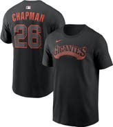 Nike Men's Nike Matt Chapman Black San Francisco Giants Alternate Name & Number T-Shirt