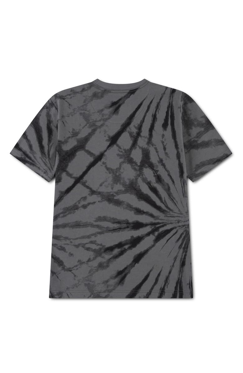 Jordan Kids' Geo Tie Dye Cotton Graphic T-Shirt, Alternate, color, Iron Gray
