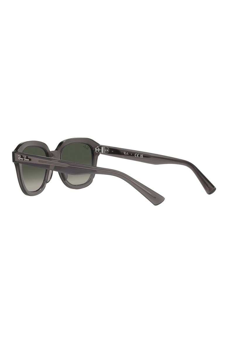 Erik 53mm Gradient Square Sunglasses, Alternate, color, GRAD GREY