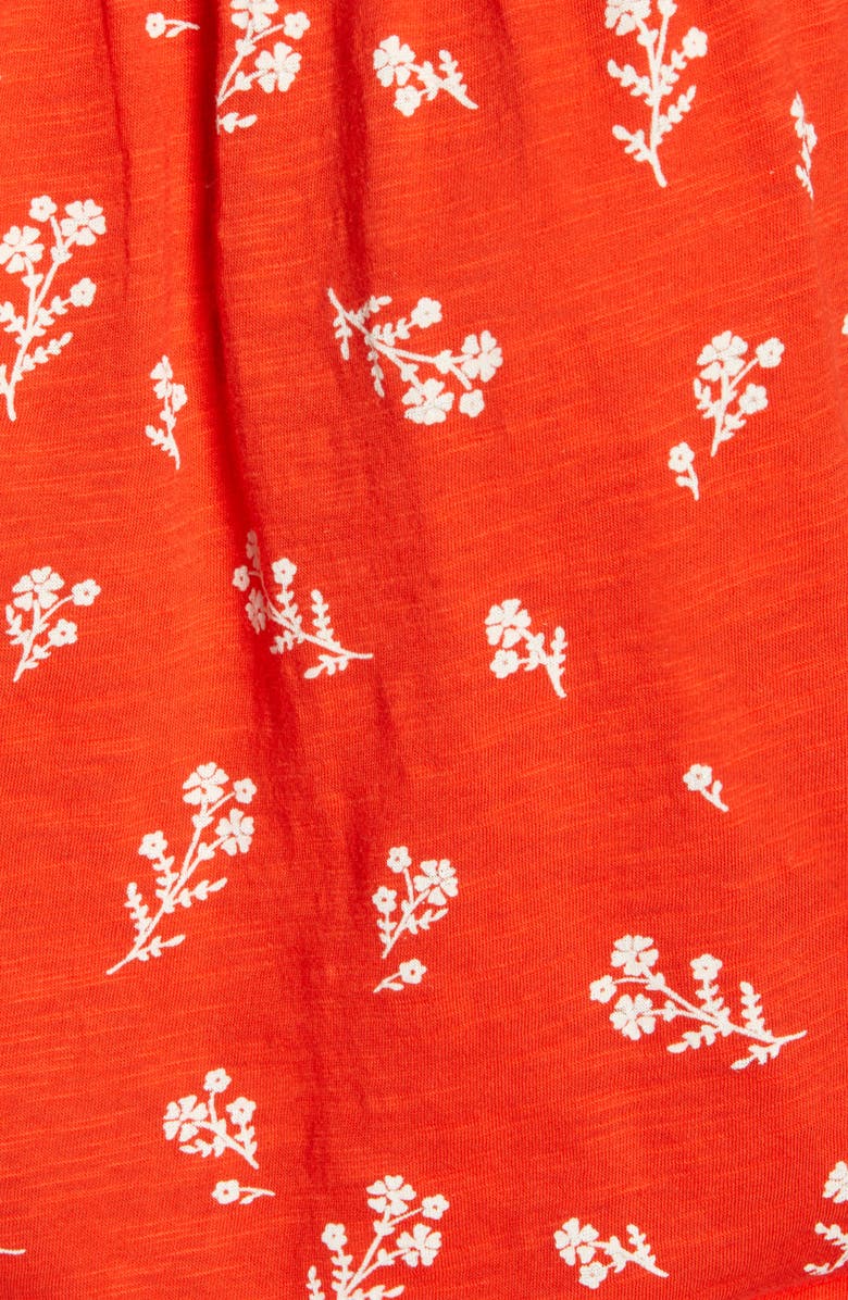 Lucky Brand Smocked Yoke Top, Alternate, color, 