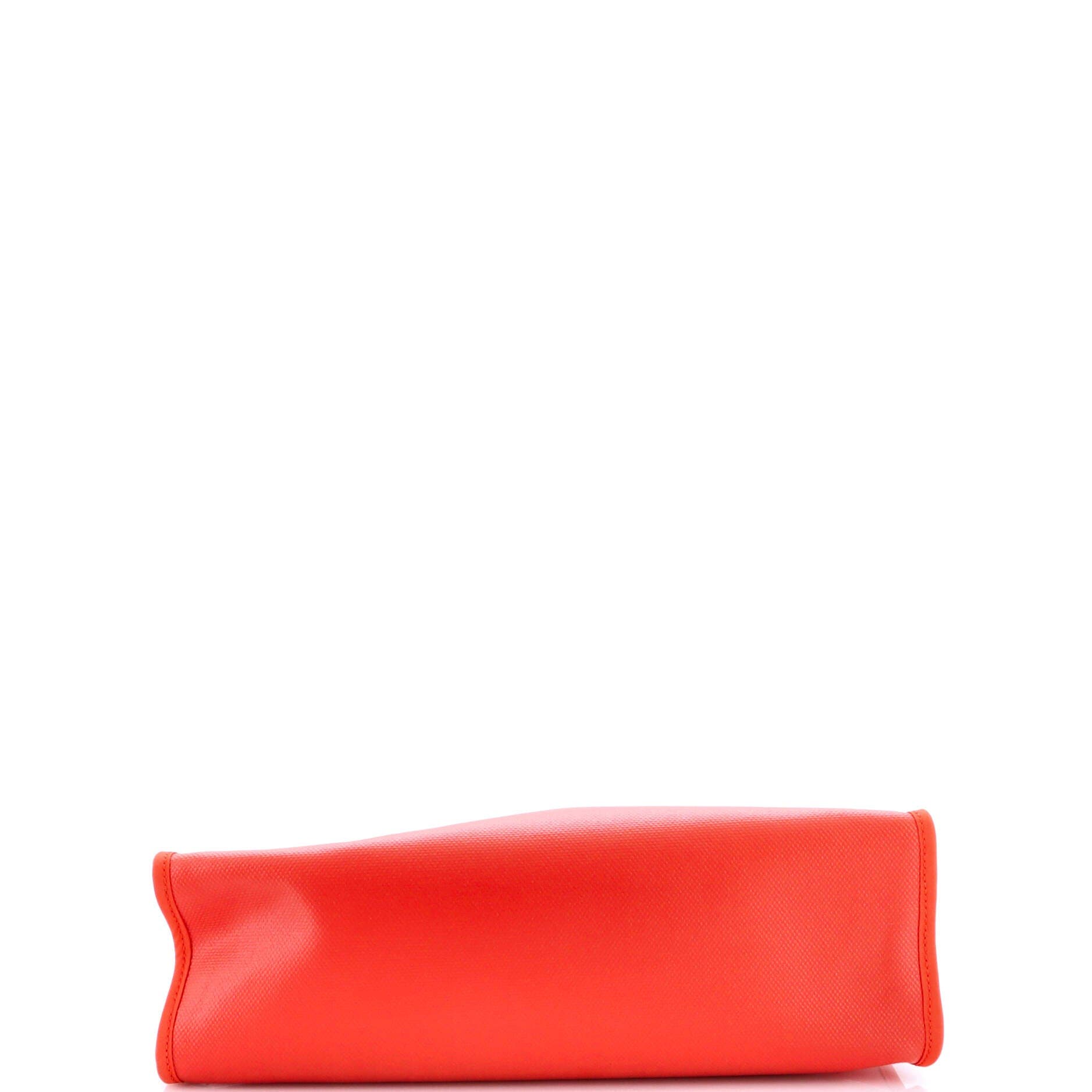Herbag Zip Berline Vache Canvas and Leather 31, Alternate, color, Orange Poppy