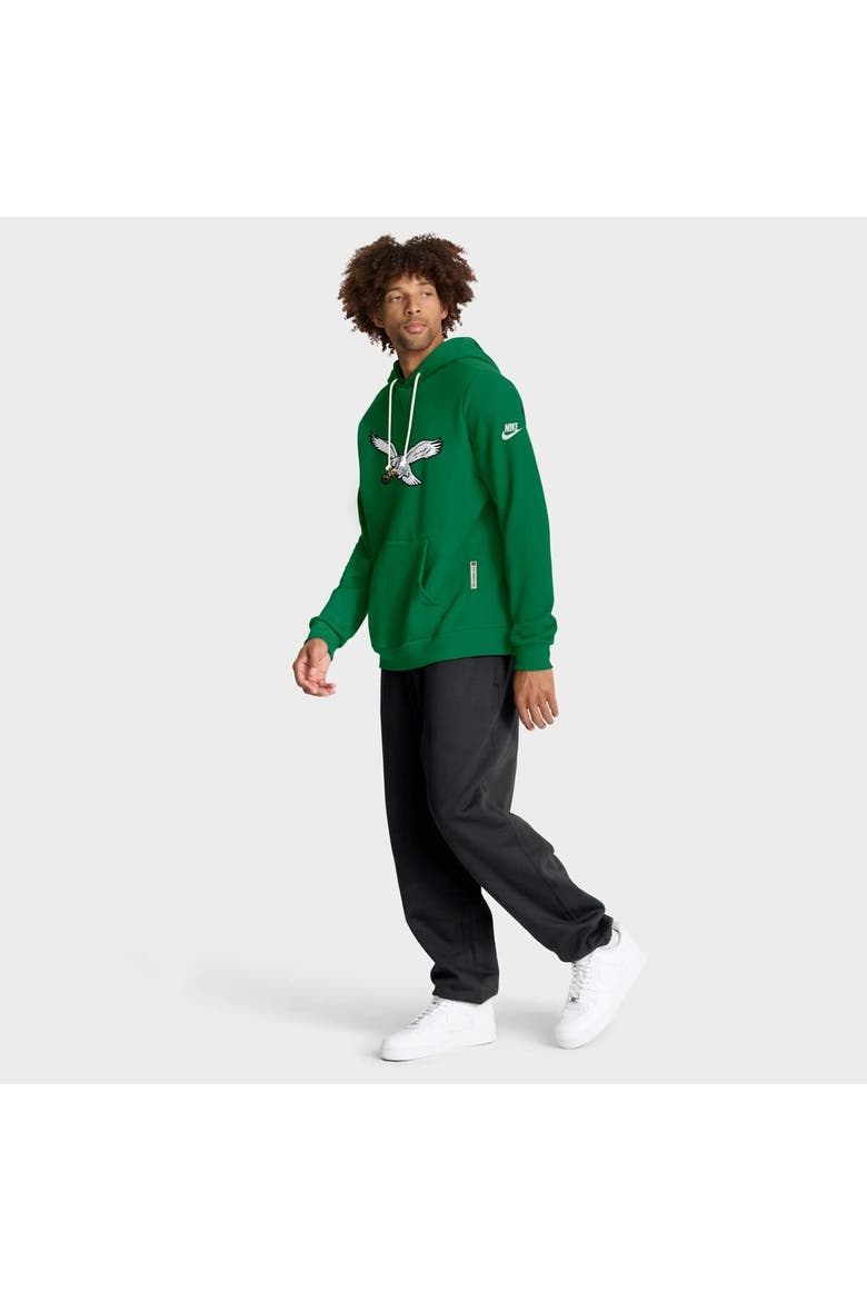 Men's Nike Kelly Green Philadelphia Eagles  Sideline Offensive Set Play Performance Pullover Hoodie, Alternate, color, Kelly Green