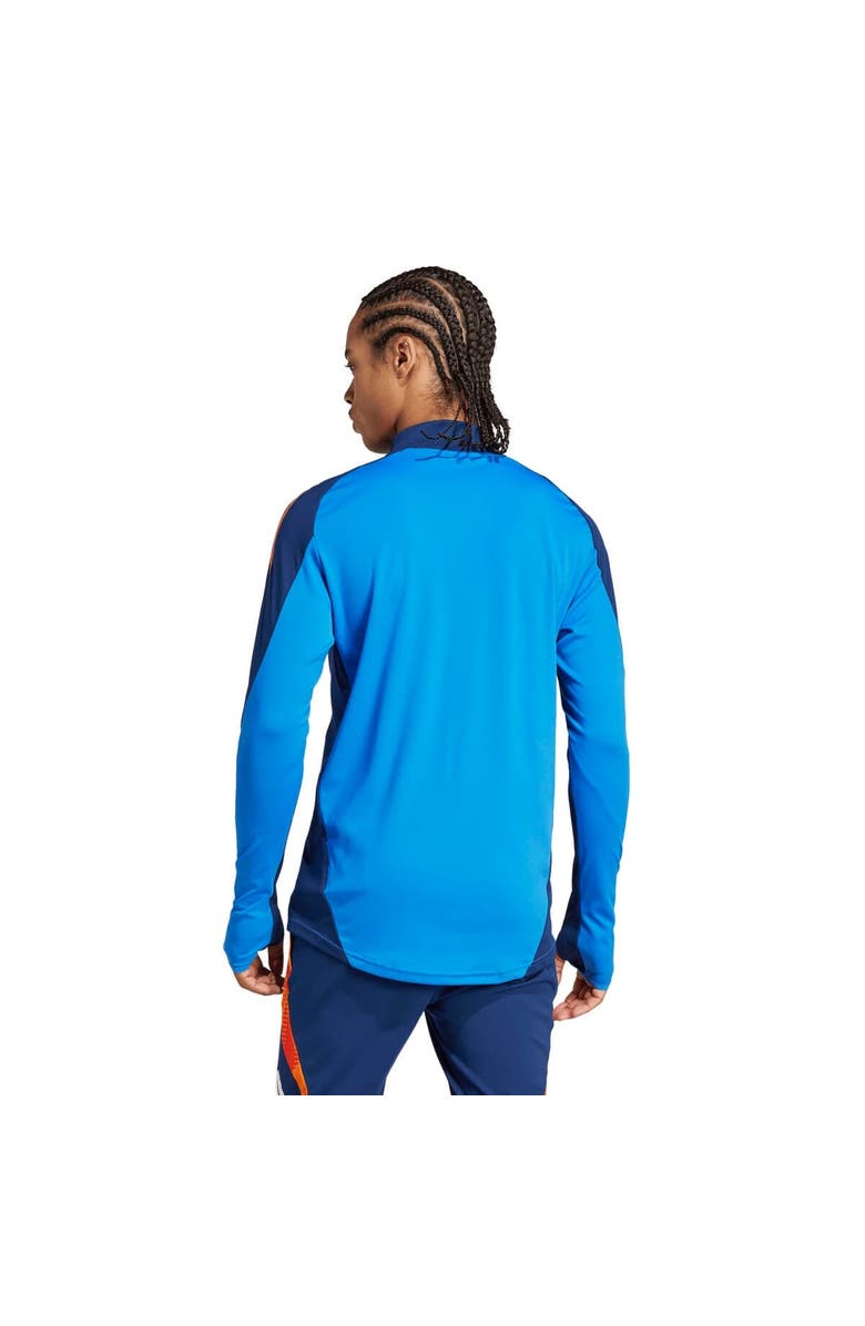 adidas Men's adidas Blue Juventus 2024/25 AEROREADY Raglan Quarter-Zip Training Top, Alternate, color, 