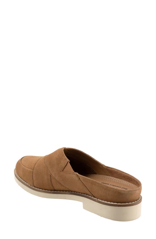 Softwalk ® Wessex Mule In Luggage Nubuck