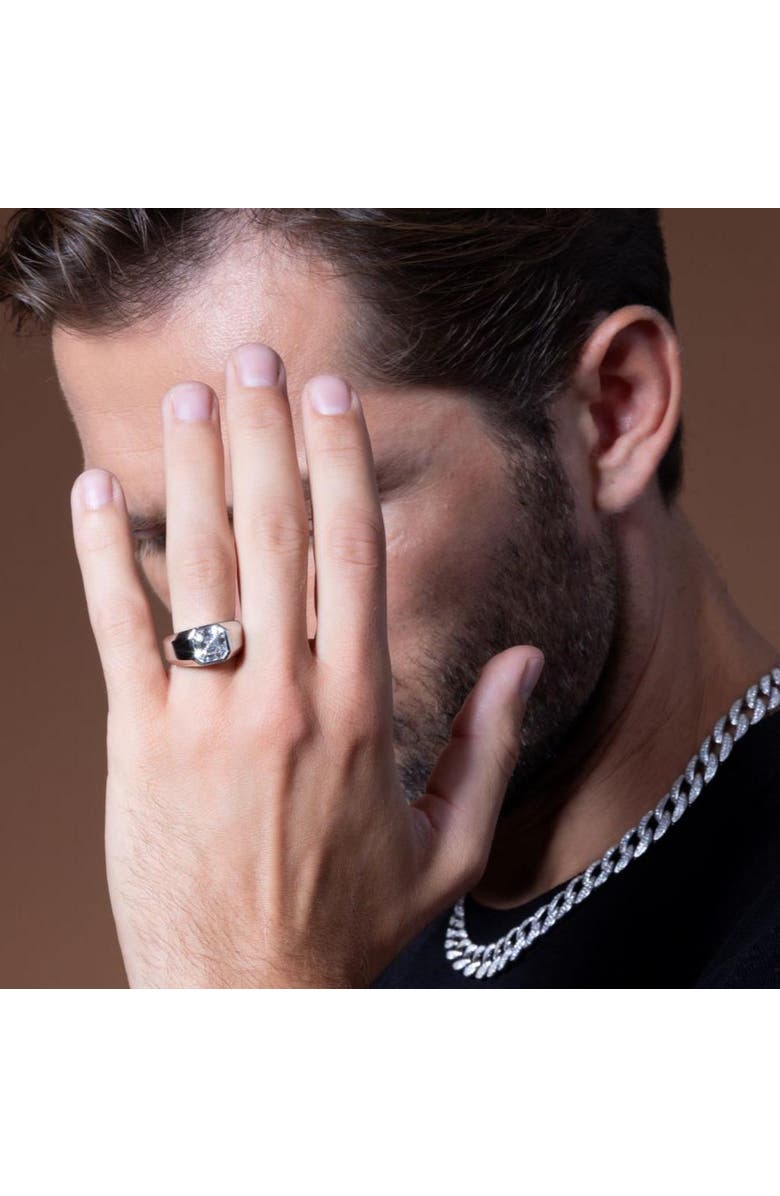 Anna Zuckerman 5 Carat Presidential Ring in Platinum, Alternate, color, White Diamond Crystalline