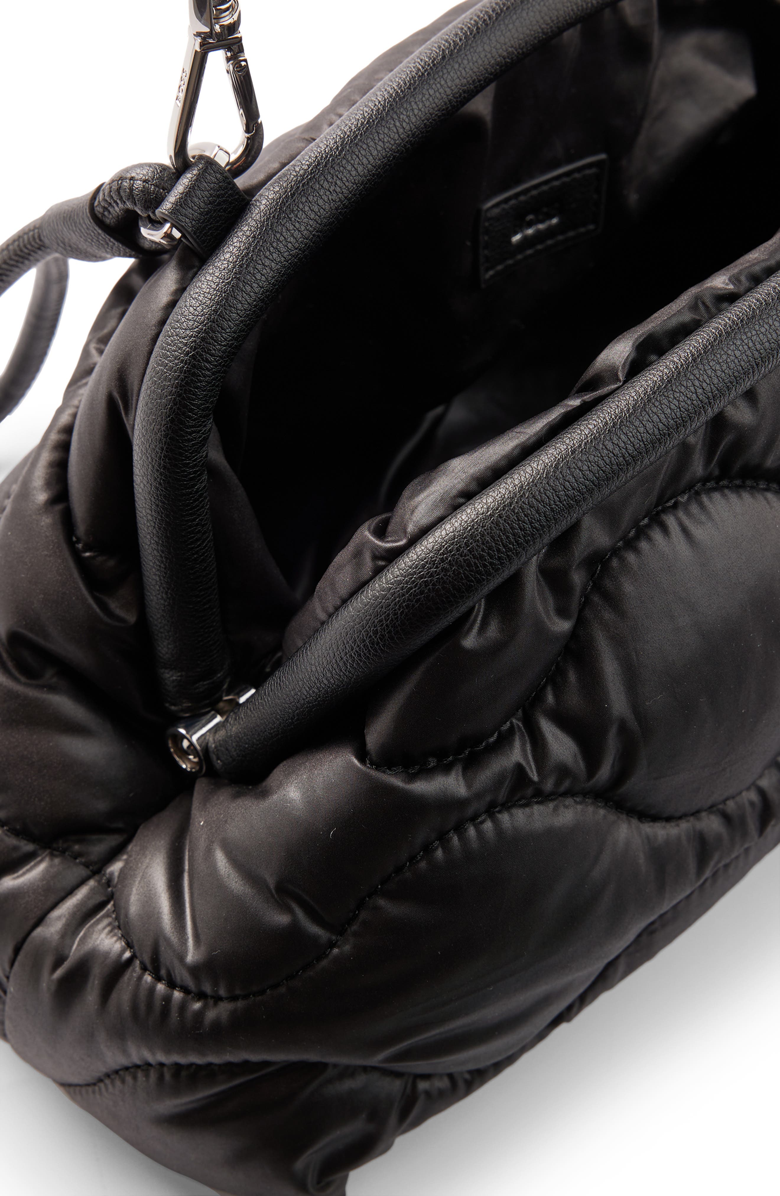 BOSS Ellie Quilted Clutch, Alternate, color, 