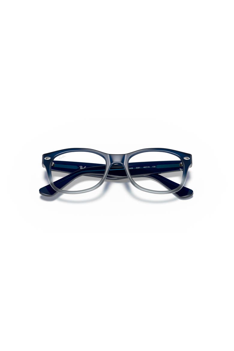 48mm Square optical glasses, Alternate, color, Blue