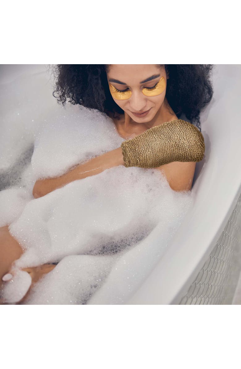 PURSONIC Sisal Hemp Bath Glove, Alternate, color, Ivory