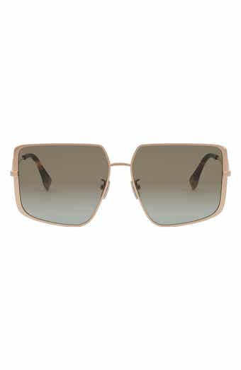 Fendi 'Fendi First 59mm Geometric Sunglasses | Nordstrom Fendi 'Fendi First 59mm Geometric Sunglasses | Nordstrom