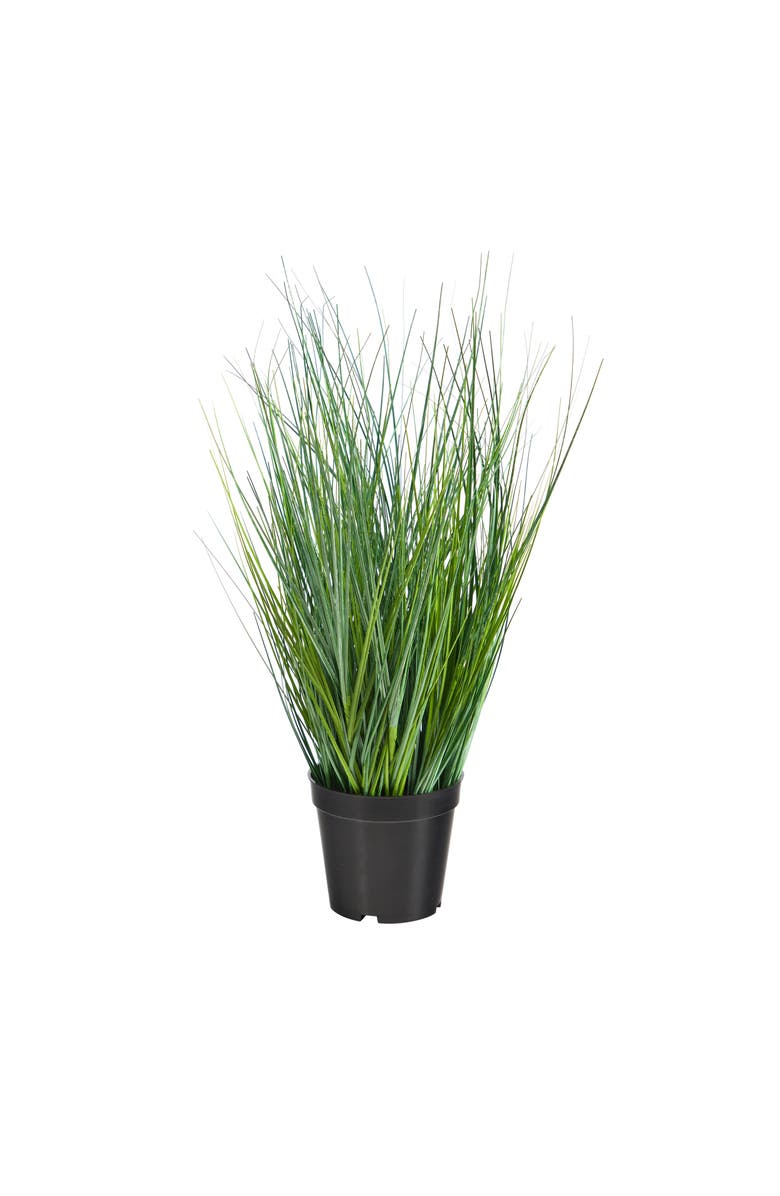 NEARLY NATURAL 21-in Onion Grass Artificial Plant, Main, color, Green