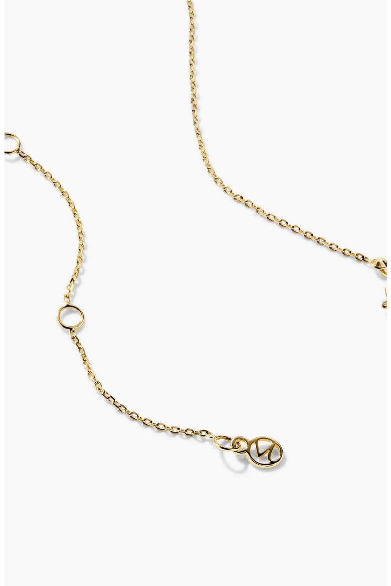 Letter Necklace, Alternate, color, 10k Yellow Gold - J