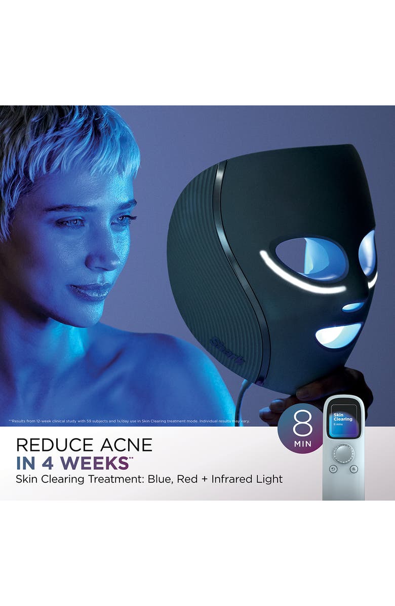 SHARK CryoGlow Under-Eye Cooling + LED Anti-Aging Skin Clearing Face Mask, Alternate, color,